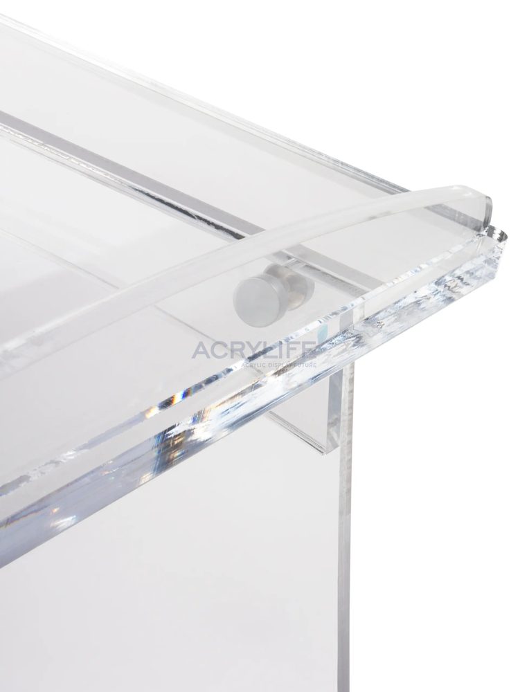Bục phát biểu mica Acrylife panel tùy chỉnh ảnh 3