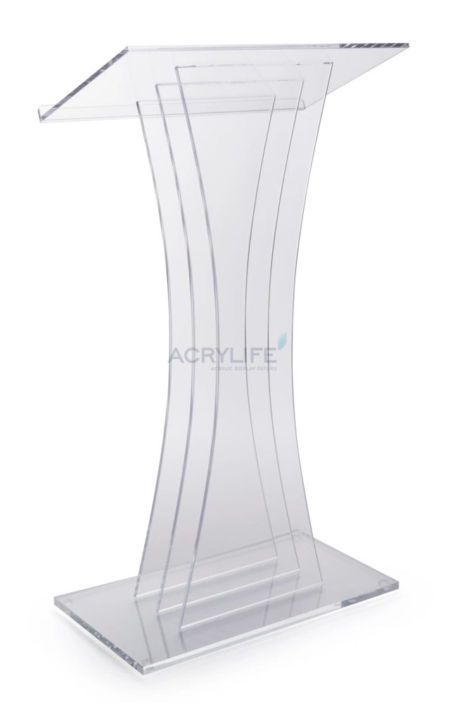 Bục phát biểu mica Acrylife dày 1,2 cm