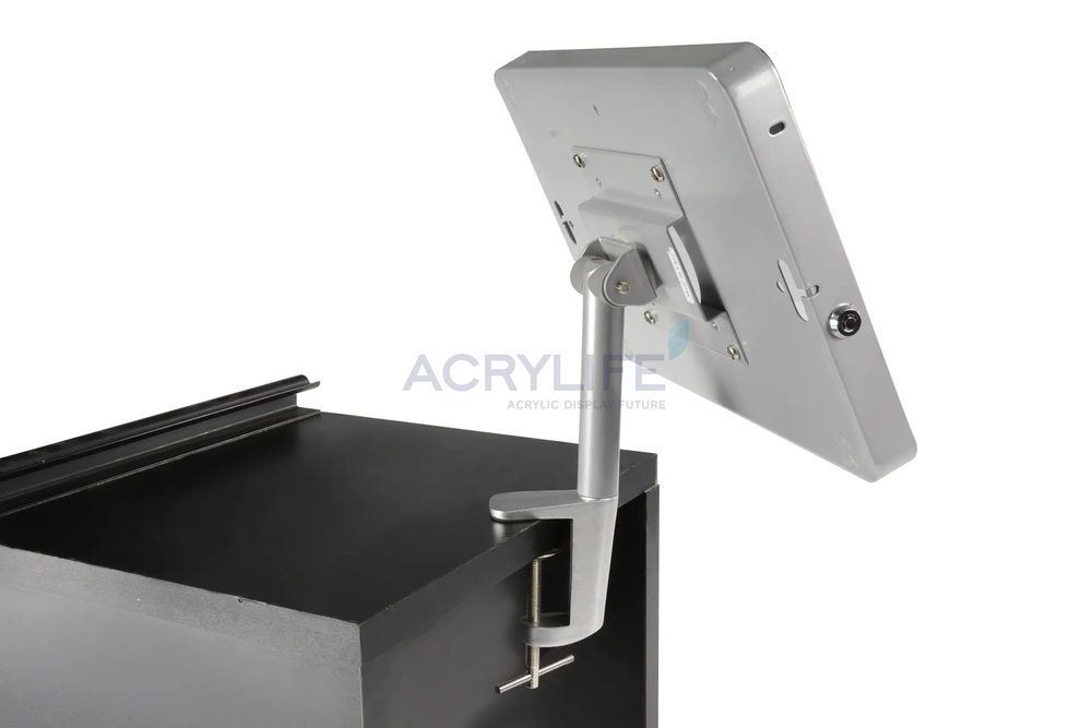 Bục phát biểu mica Acrylife trong suốt – kẹp giữ iPad ảnh 3