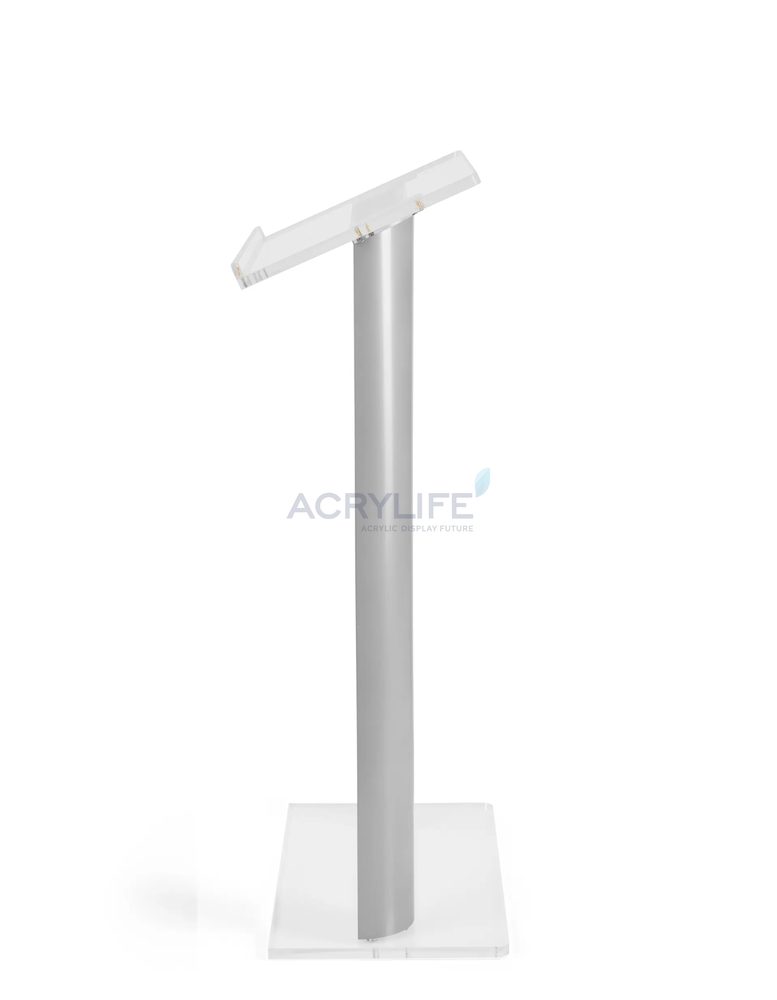 Bục phát biểu mica Acrylife– khung nhôm, artwork tùy chỉnh ảnh 3