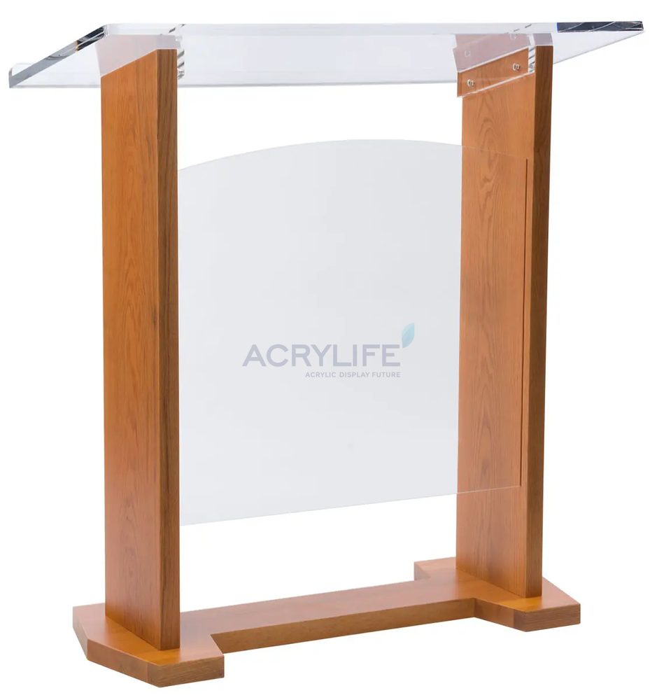 Bục phát biểu mica Acrylife– panel thánh giá &amp; panel trơn